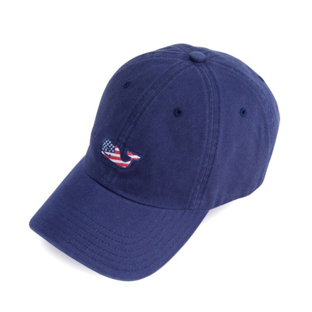Vineyard Vines Whale Flag Baseball Hat